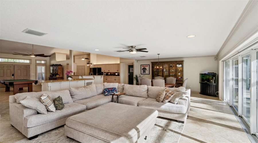 Open Living Area.