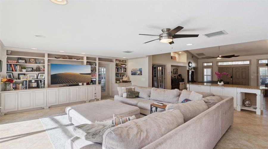 Open Living Area.