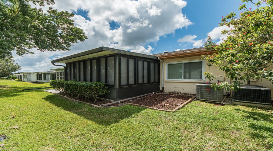 Back Of Villa Facing Florida Room