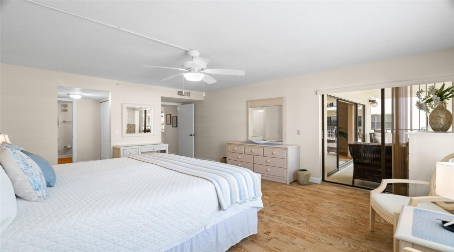 Sliders From Master Suite Out To Lanai!