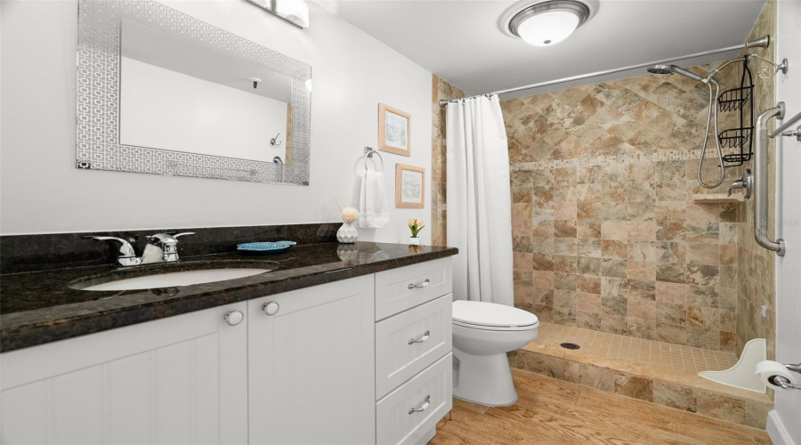 Main Bathroom In Hall