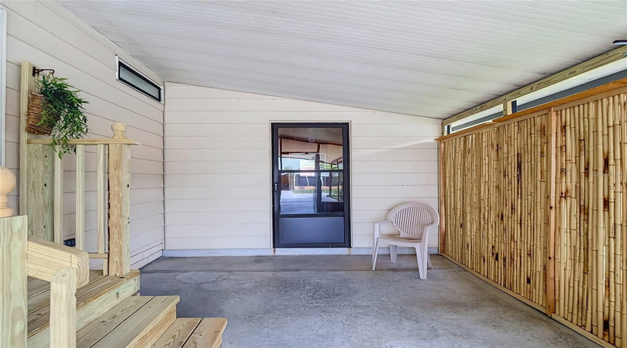 Side Screened Porch