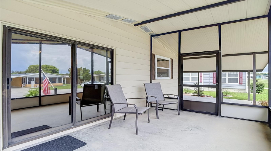 Screened Front Porch