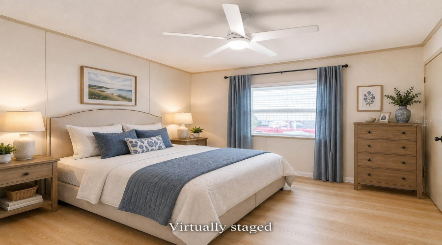 Virtually Staged Bedroom 2