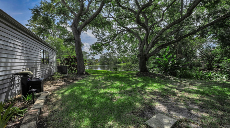 Back Yard And Lovely Pond View!