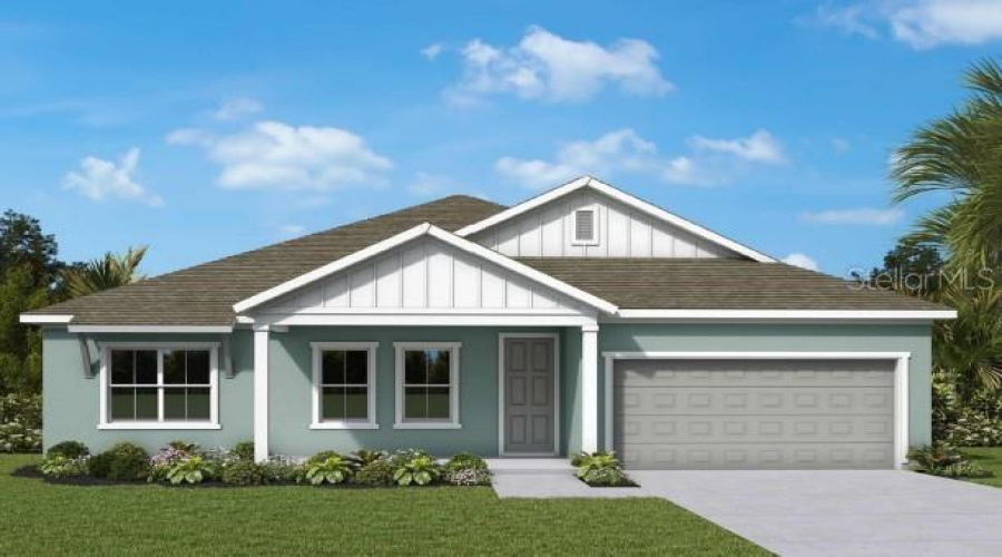 Front Exterior Rendering **Paint Colors May Vary