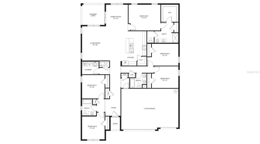 Parrish, Florida 34219, 5 Bedroom Bedrooms, ,3 Bathroombathrooms,Residential,For Sale,Bending Creek,0,Mfra4674694