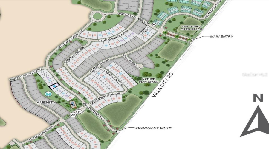 7425 Fieldstone Drive Site Map