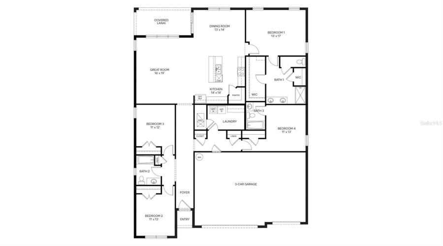 Parrish, Florida 34219, 4 Bedroom Bedrooms, ,3 Bathroombathrooms,Residential,For Sale,Whiskey Creek,0,Mfra4682246