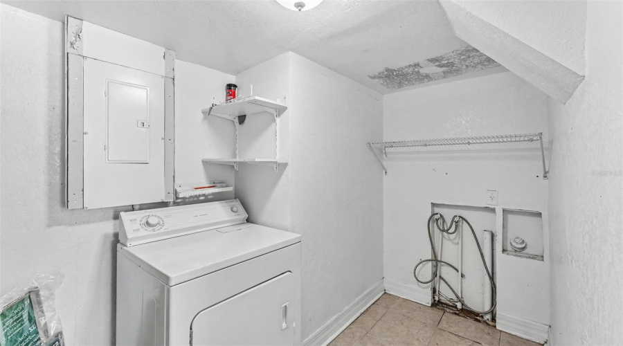 Laundry Room Located In Back Of Bonus Room