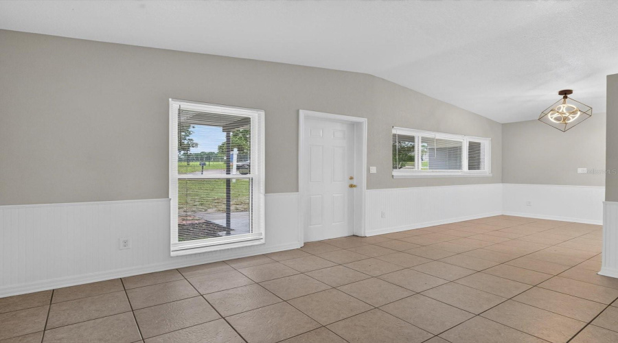 Front Door- Family Room To The Right And Dining On The Left