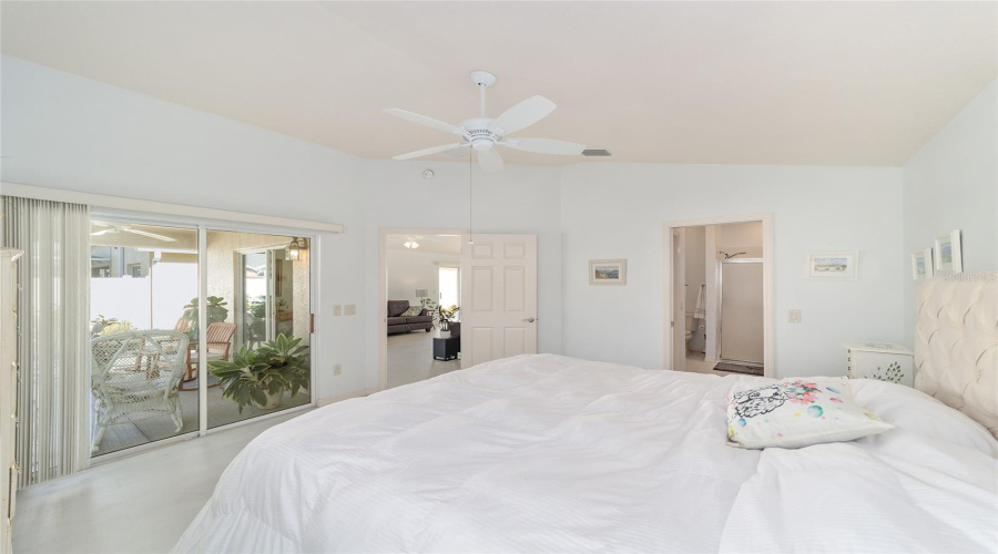 Slider To Lanai From Bedroom