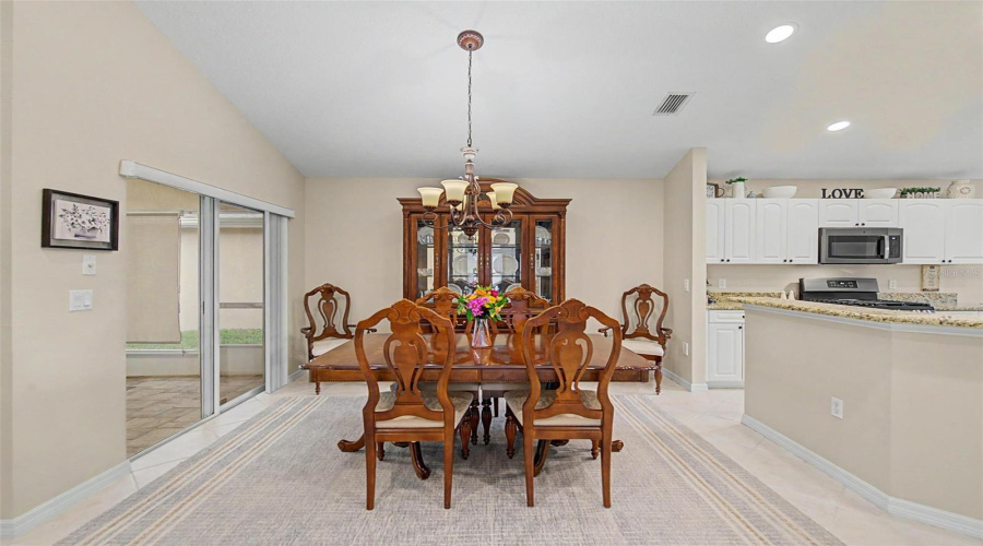 Spacious Dining Room