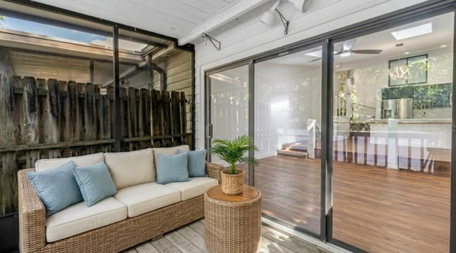 Virtually Staged / Back Porch
