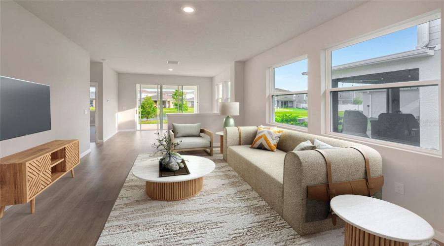 Family Room **Virtually Staged