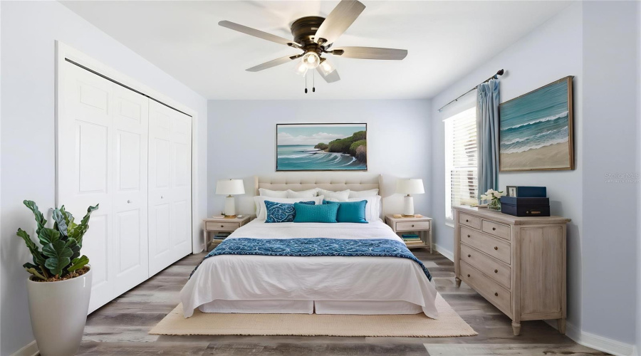 Guest Bedroom 1 Virtually Staged