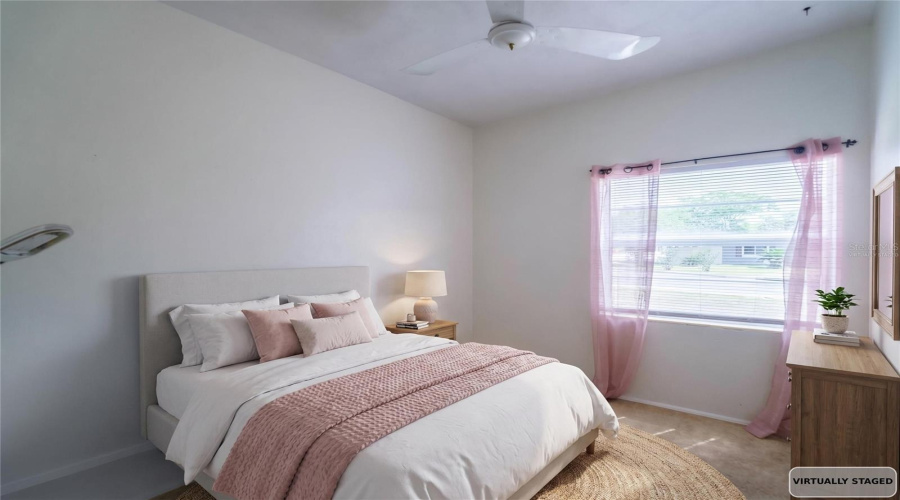 Virtually Staged Bedroom 2