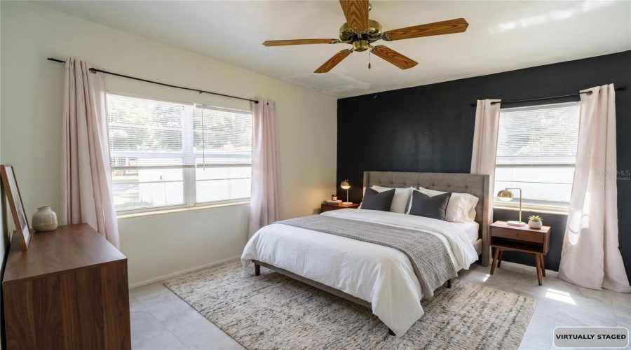 Virtually Staged Bedroom 4
