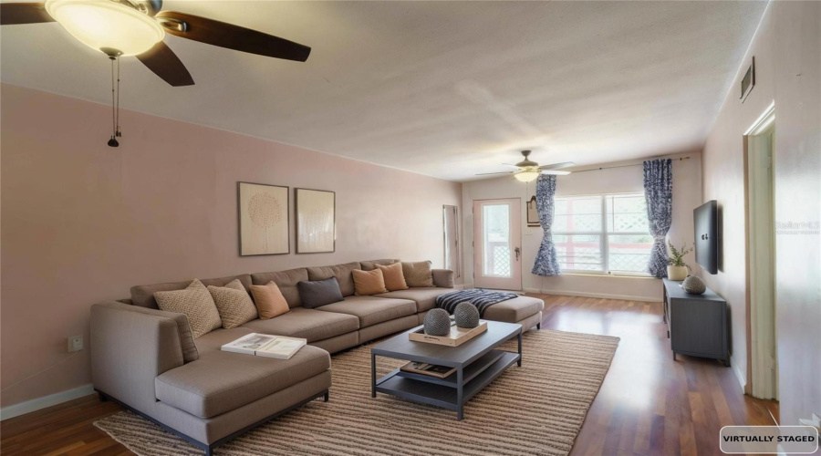 Virtually Staged Great Room