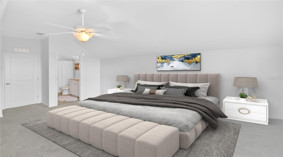 Upstairs Oversized 4Th Bedroom