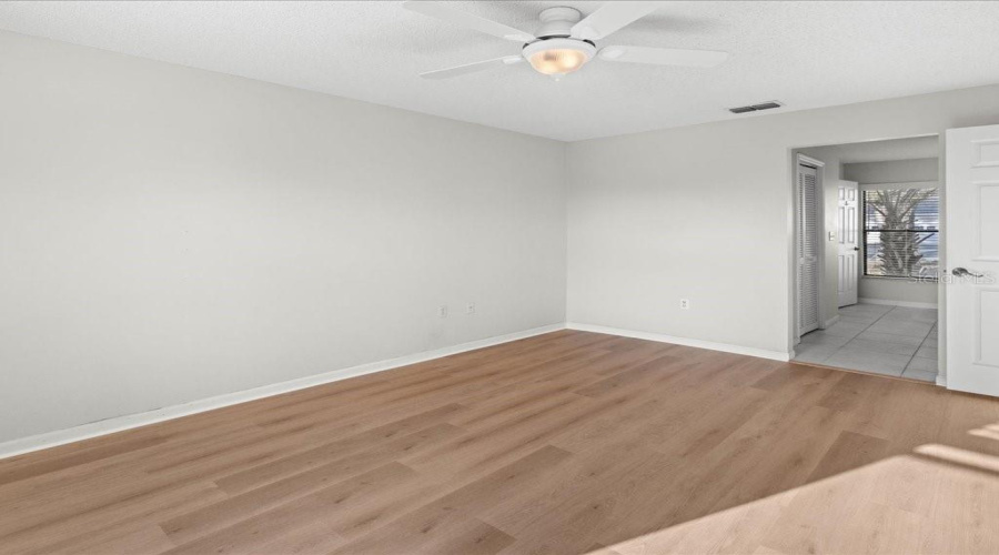 Primary Bedroom Towards The Bathroom And Closest.