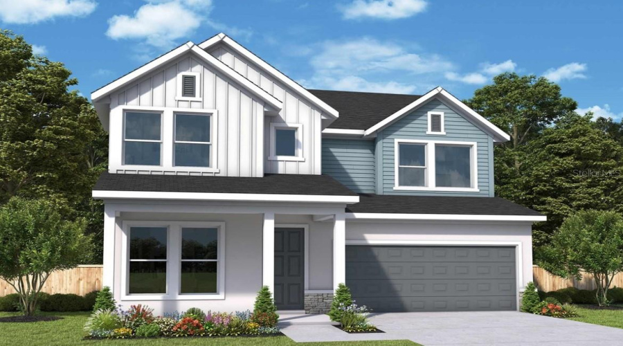Front Exterior Rendering **Paint Colors May Vary
