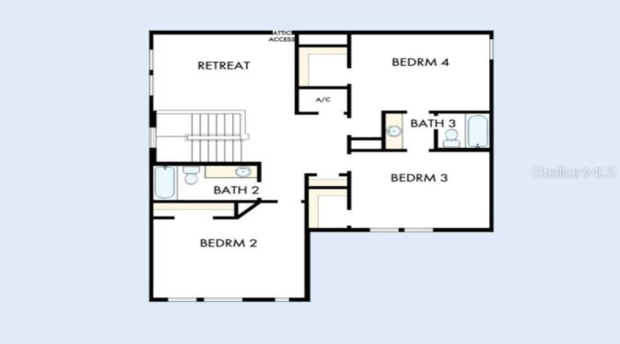 Floor Plan Second Floor