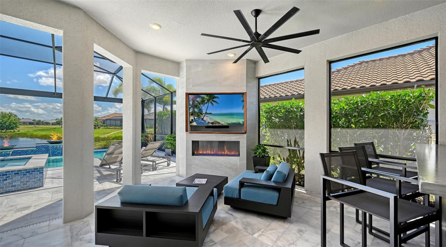 Outdoor Fireplace