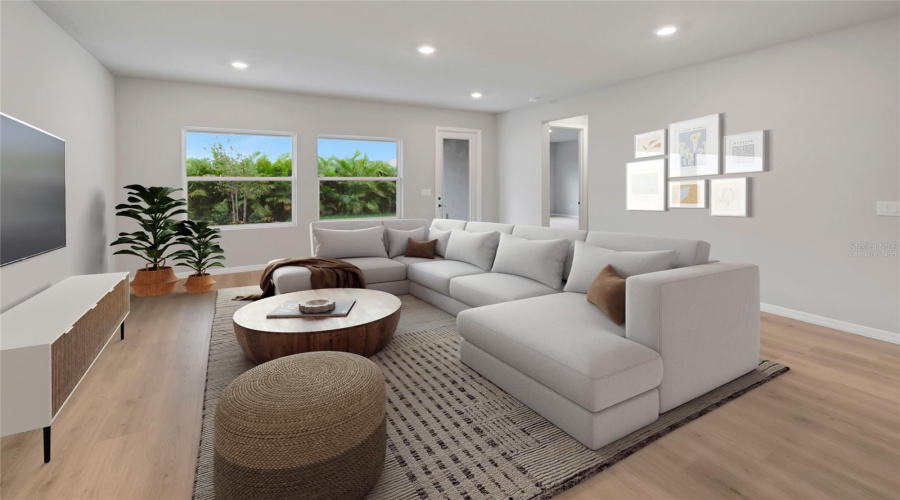 Family Room **Virtually Staged
