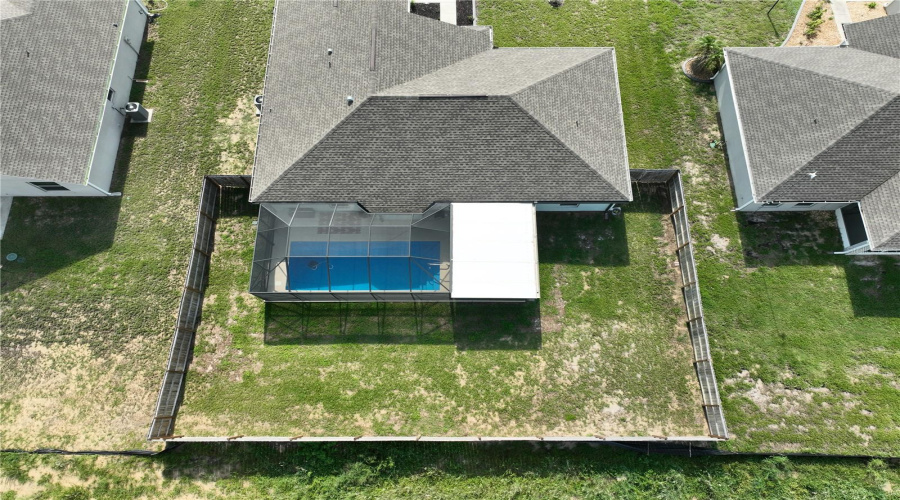 Drone View Of Home