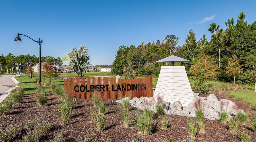 Colbet Landings Community Entrance
