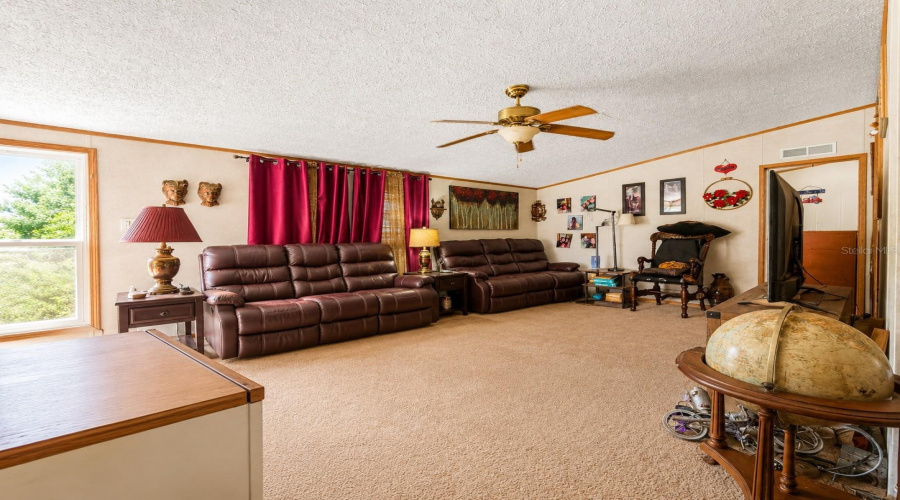 Clutter Removed Living Room