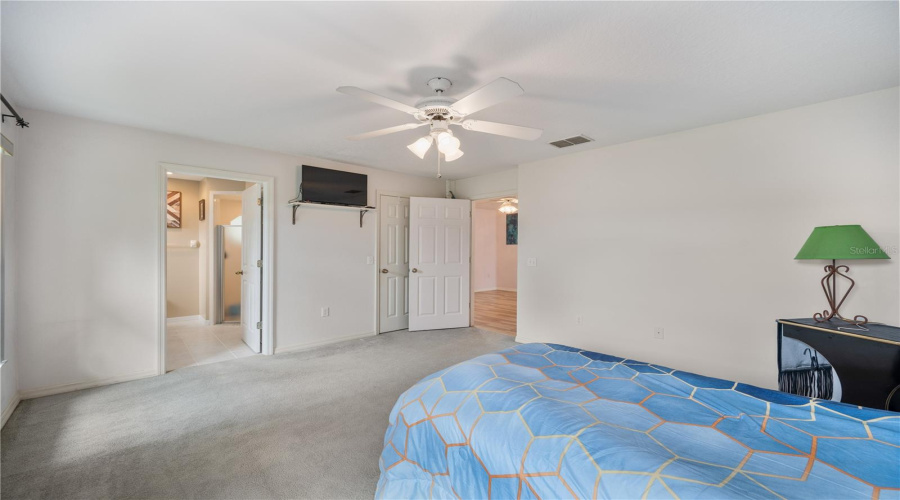Priamry Bedroom With Room For A King Sized Bed!