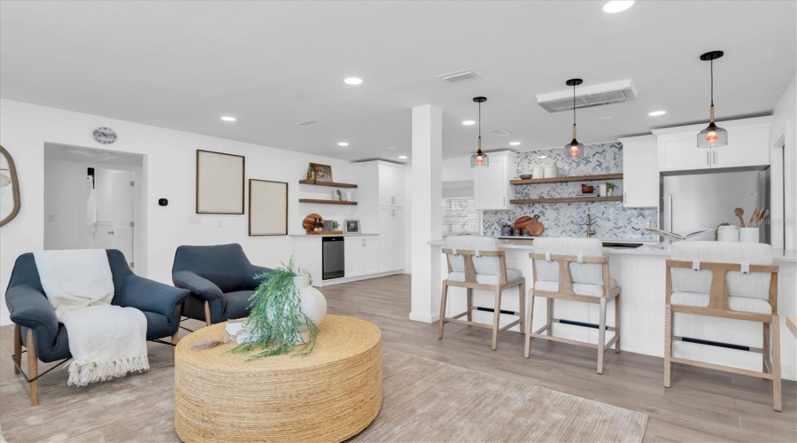 Open Concept Main Living Space