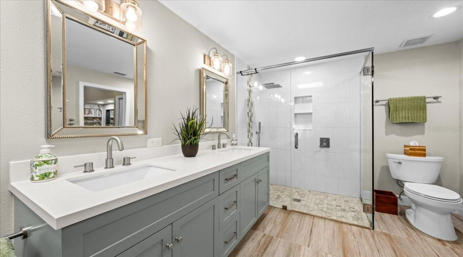 Dual Sink Vanity