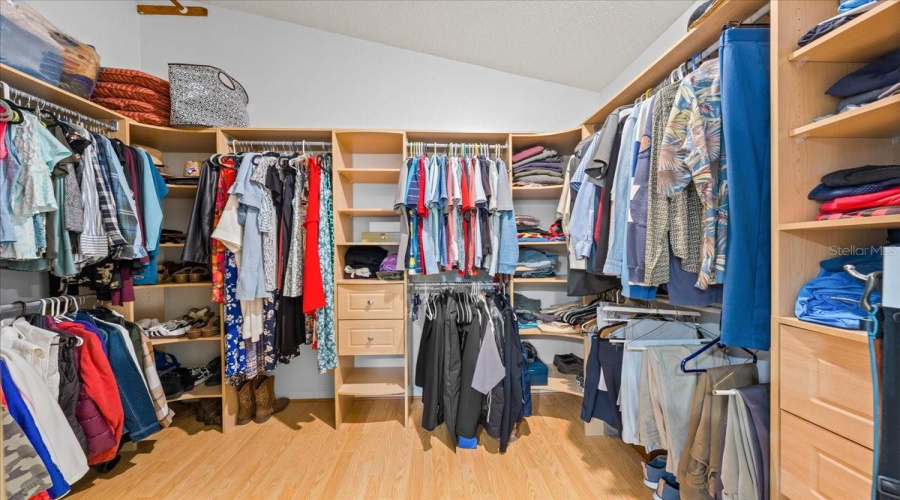 Oversized Primary Walk-In Closet