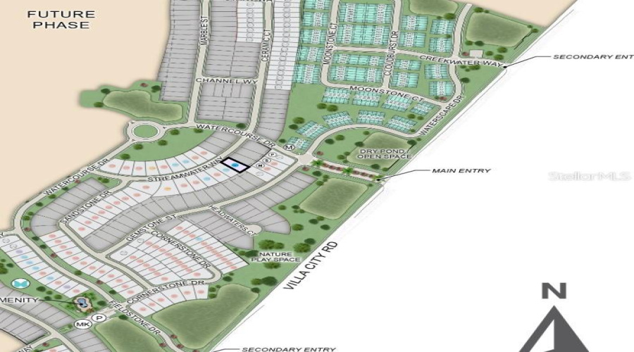 241 Streamwater Way Site Map
