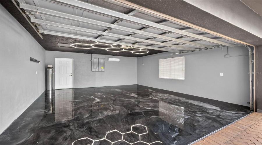 Custom Show Worthy Garage With Ac