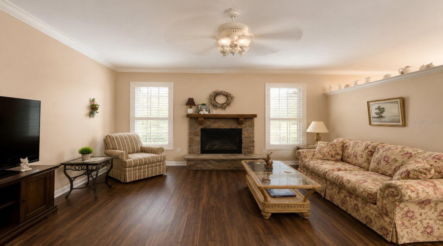 Living Room Virtually Staged