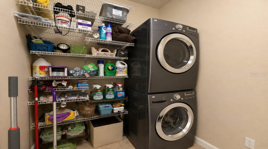 Laundry Room Virtually Staged