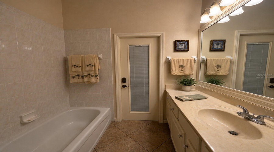 Guest Bathroom Virtually Staged