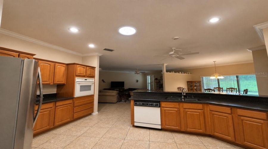 Kitchen Virtually Staged