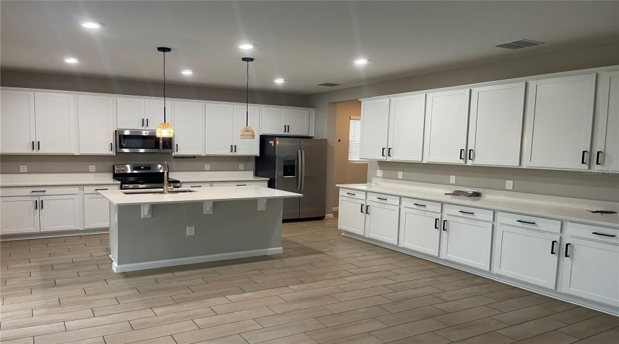 Kitchen/Dining/Living
