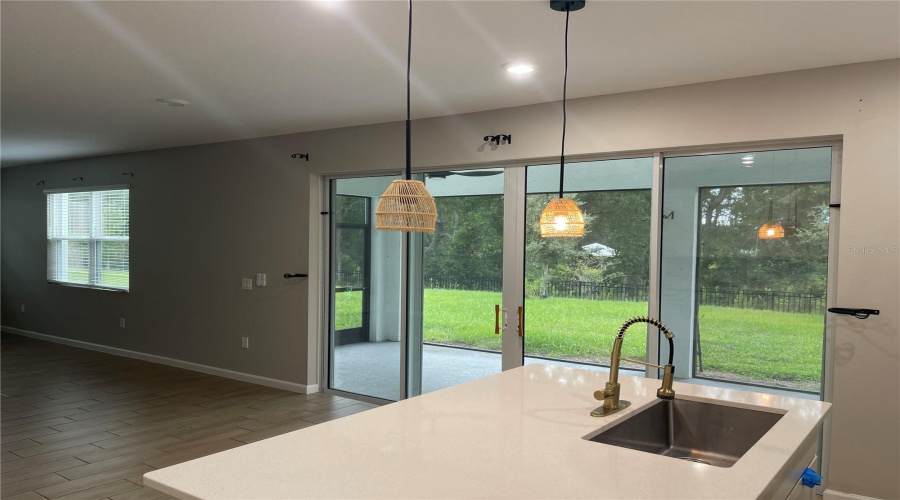 Kitchen/Dining/Living