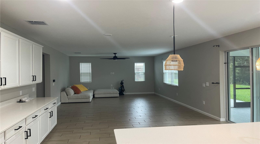 Kitchen/Dining/Living