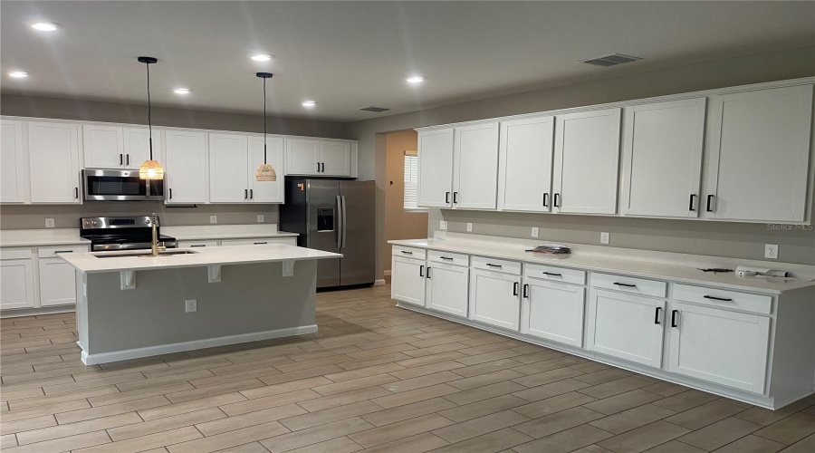 Kitchen/Dining/Living