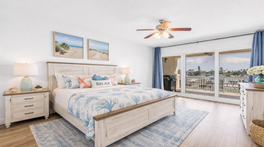 Staged Primary Bedroom