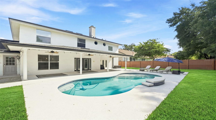 Oversized Backyard