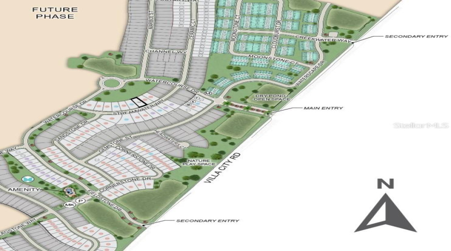 224 Streamwater Way Site Map