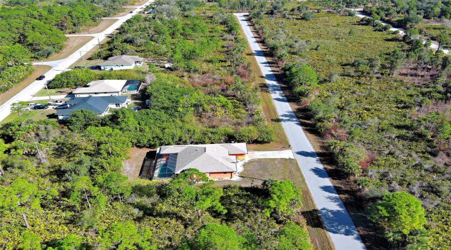 Very Private, Only House On The Street, Property Extends To The Right Of The House